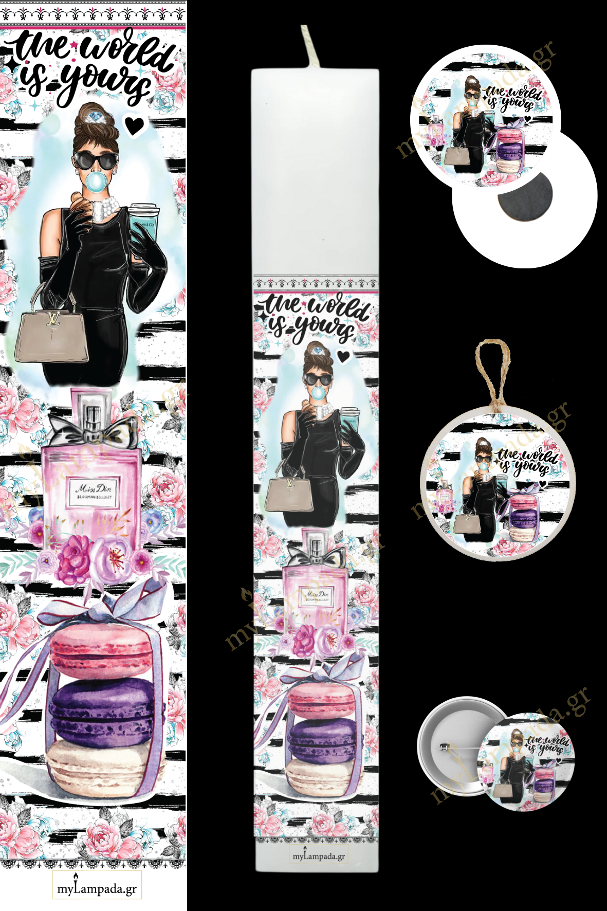 Λαμπάδα Fashionista (24183)