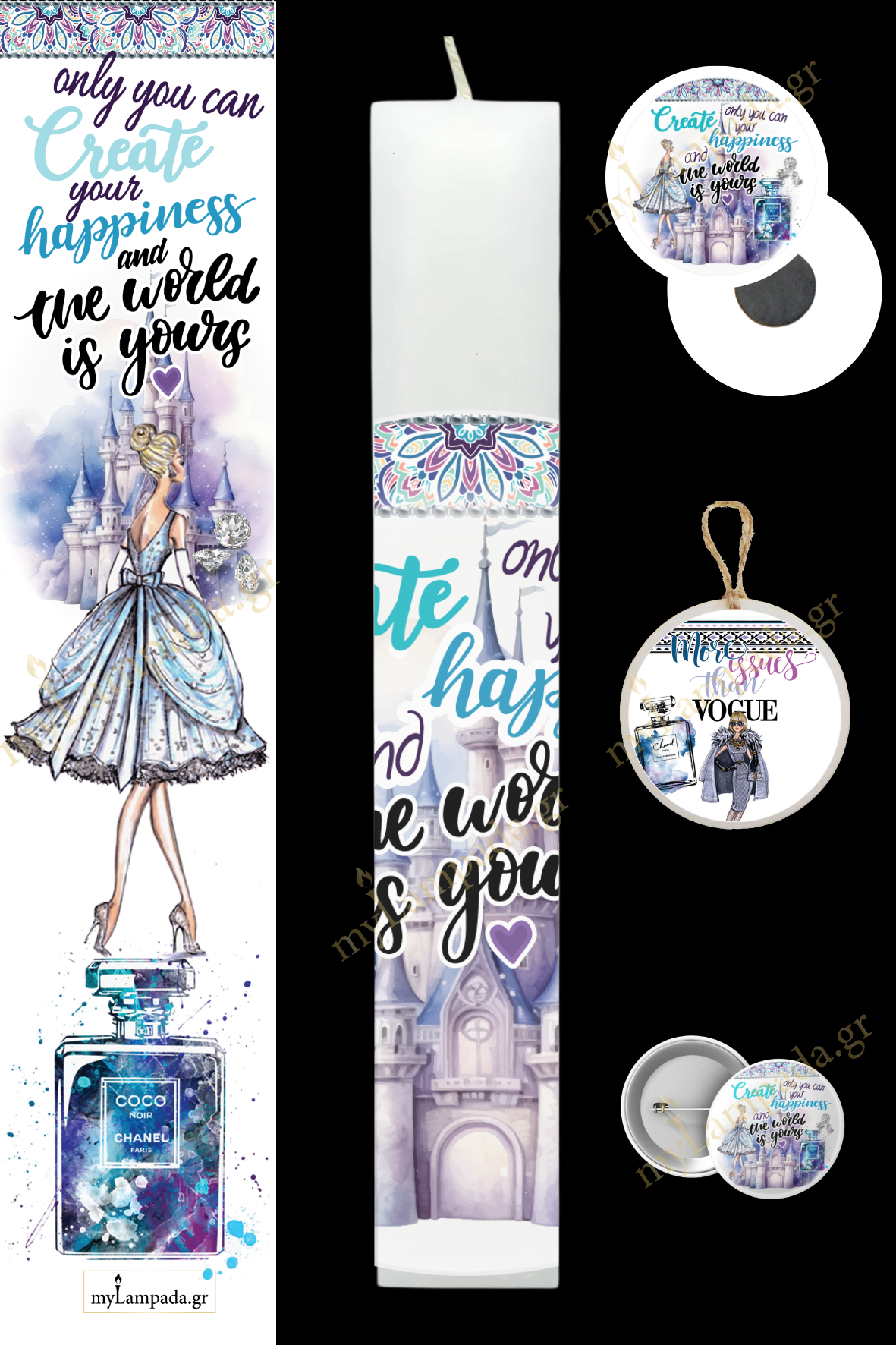 Λαμπάδα Fashionista (24187)