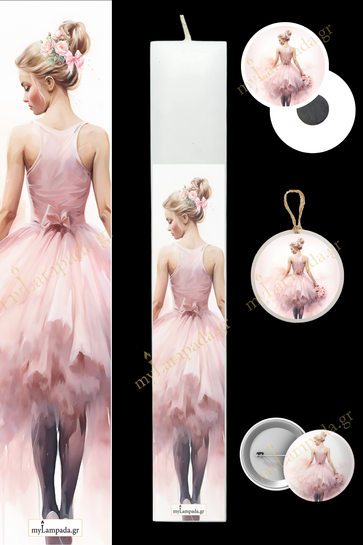 Λαμπάδα Little Ballerinas (24253)