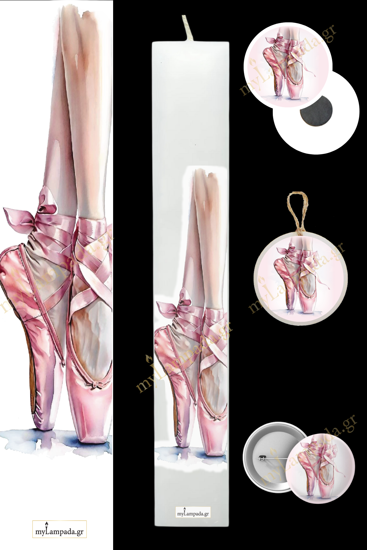 Λαμπάδα Little Ballerinas (24254)