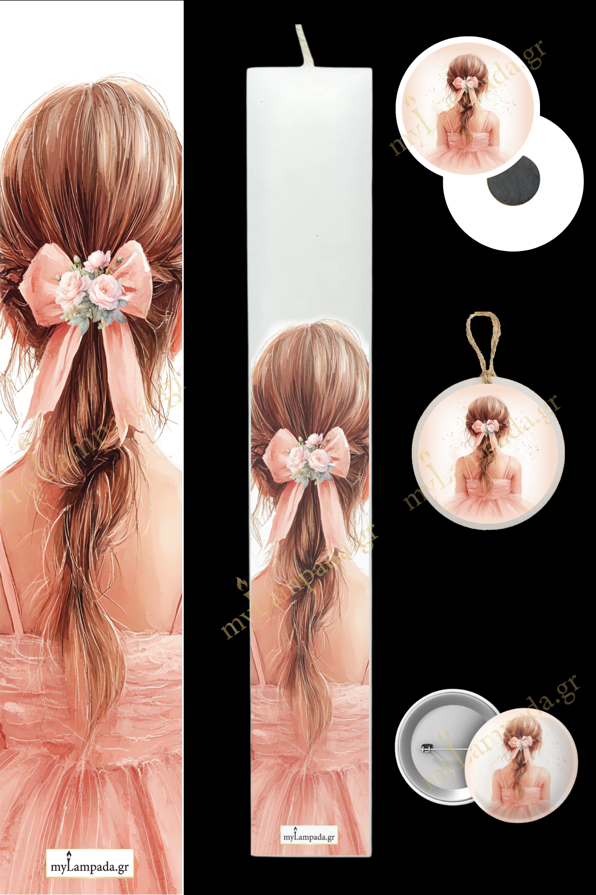 Λαμπάδα Little Ballerinas (24257)