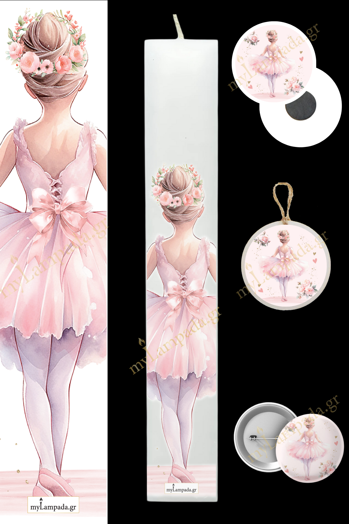 Λαμπάδα Little Ballerinas (24259)