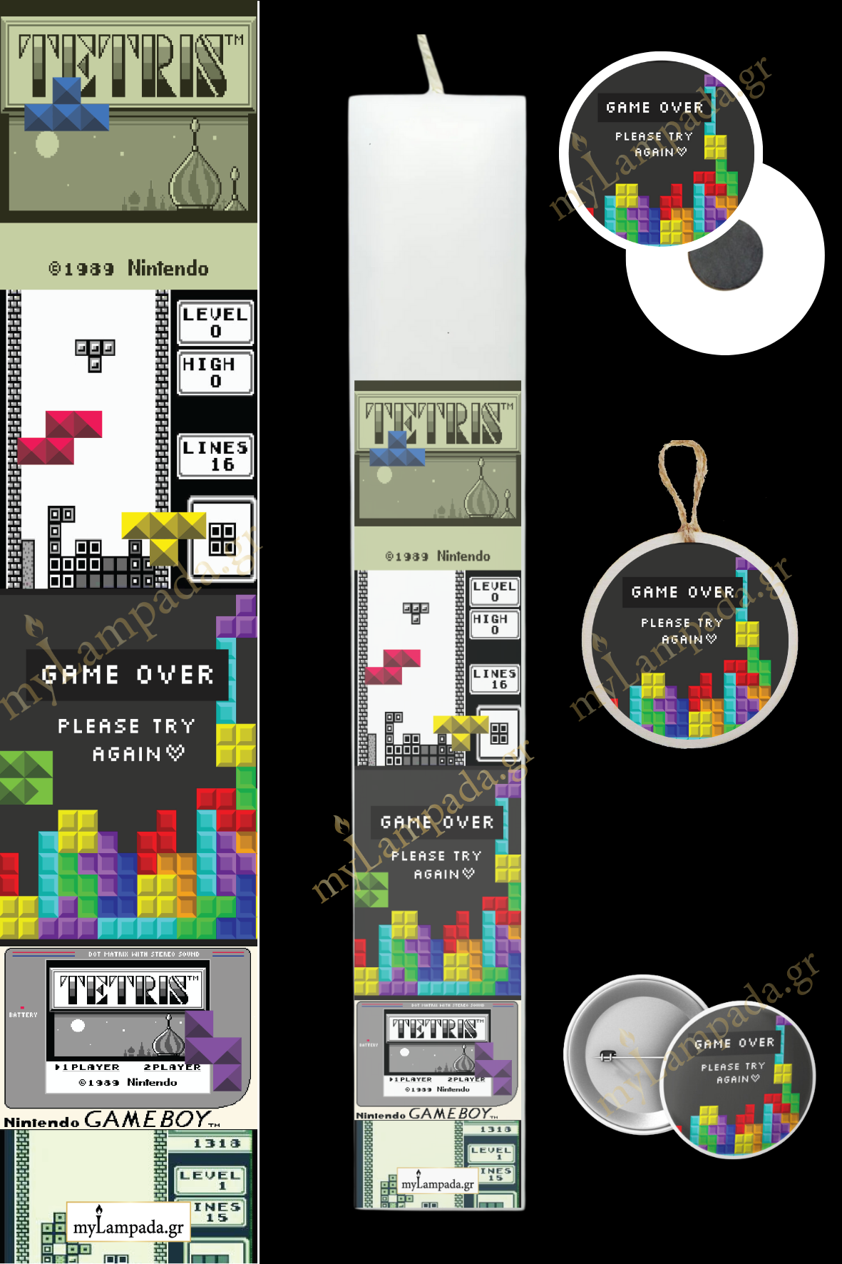 Λαμπάδα Old School Boys (24301)