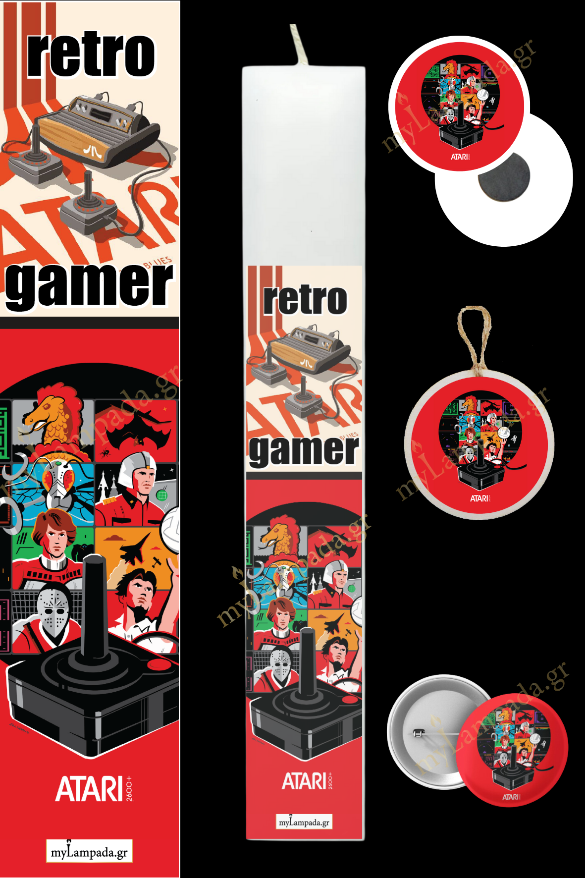 Λαμπάδα Old School Boys (24304)