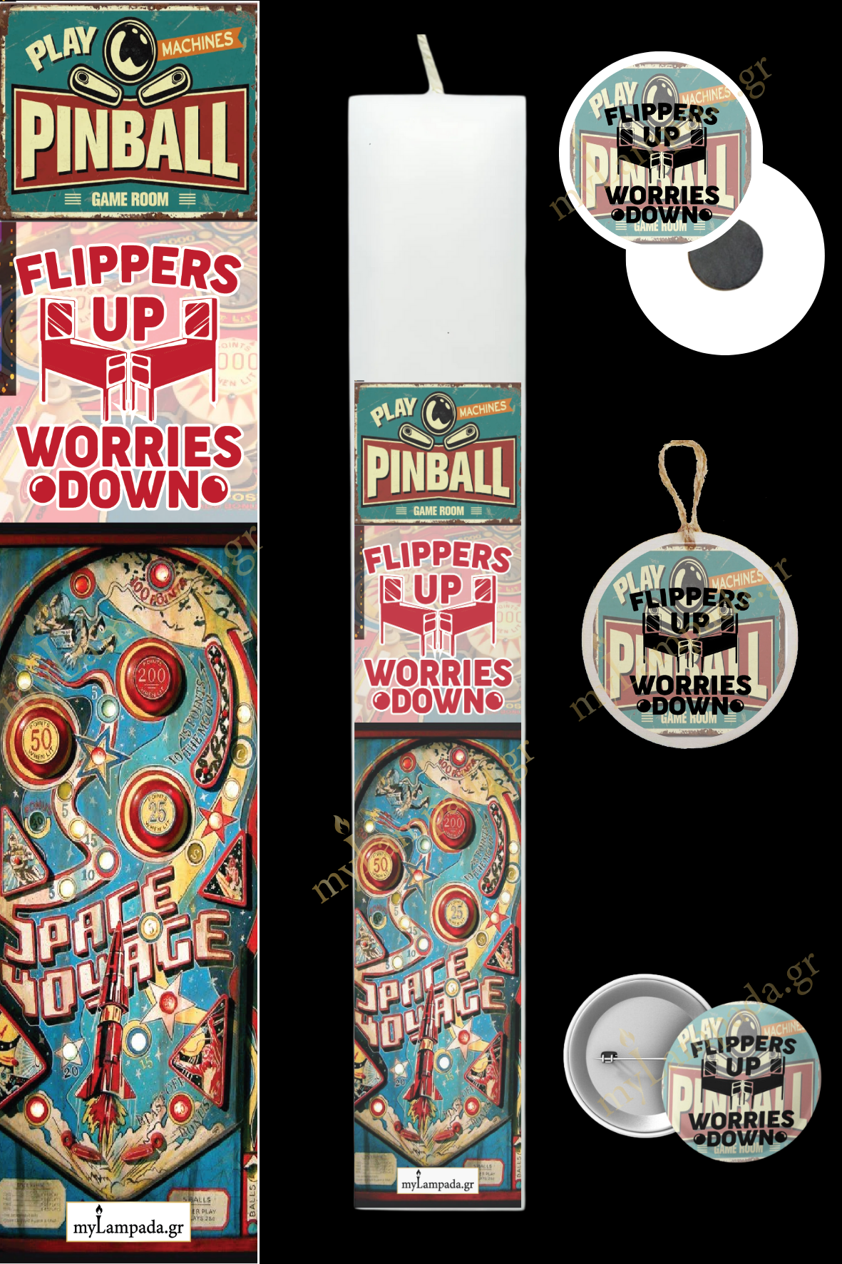 Λαμπάδα Old School Boys (24308)