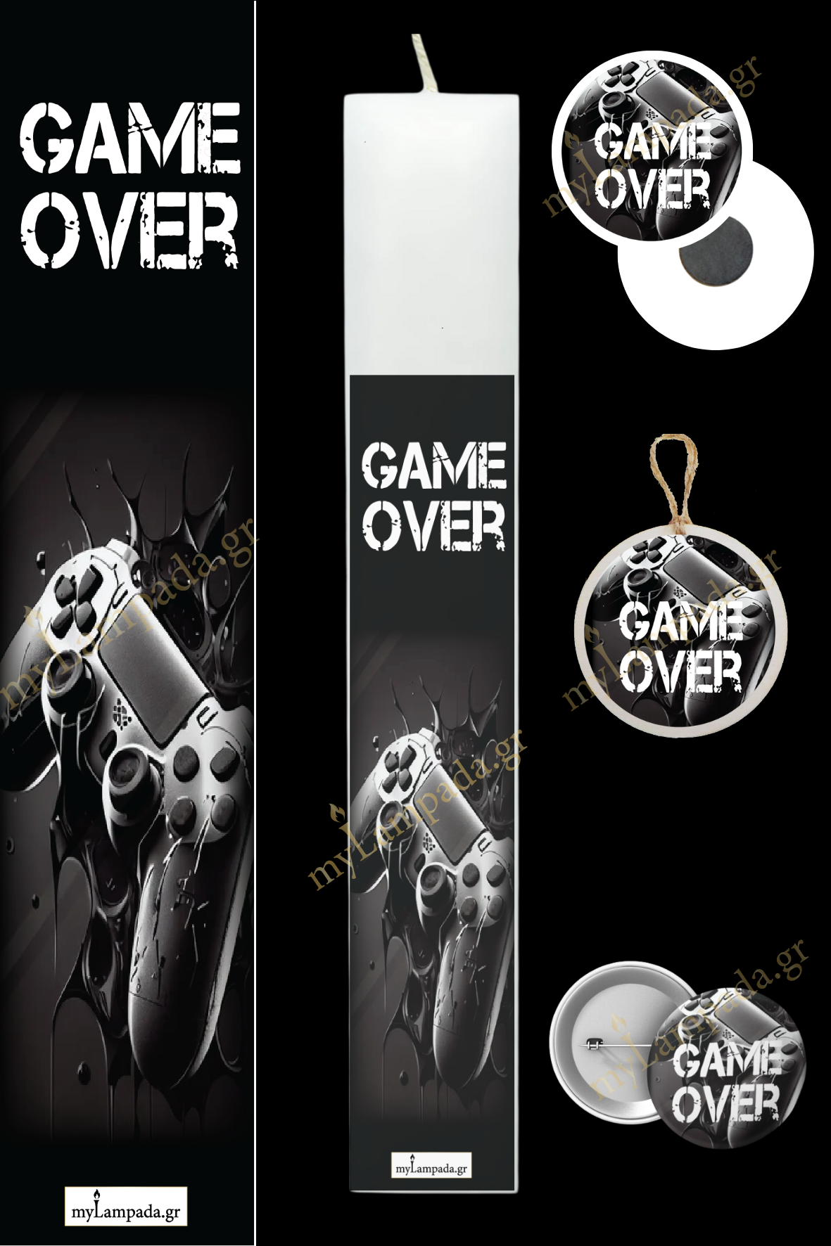 Λαμπάδα Big Gamer Boy (24322)