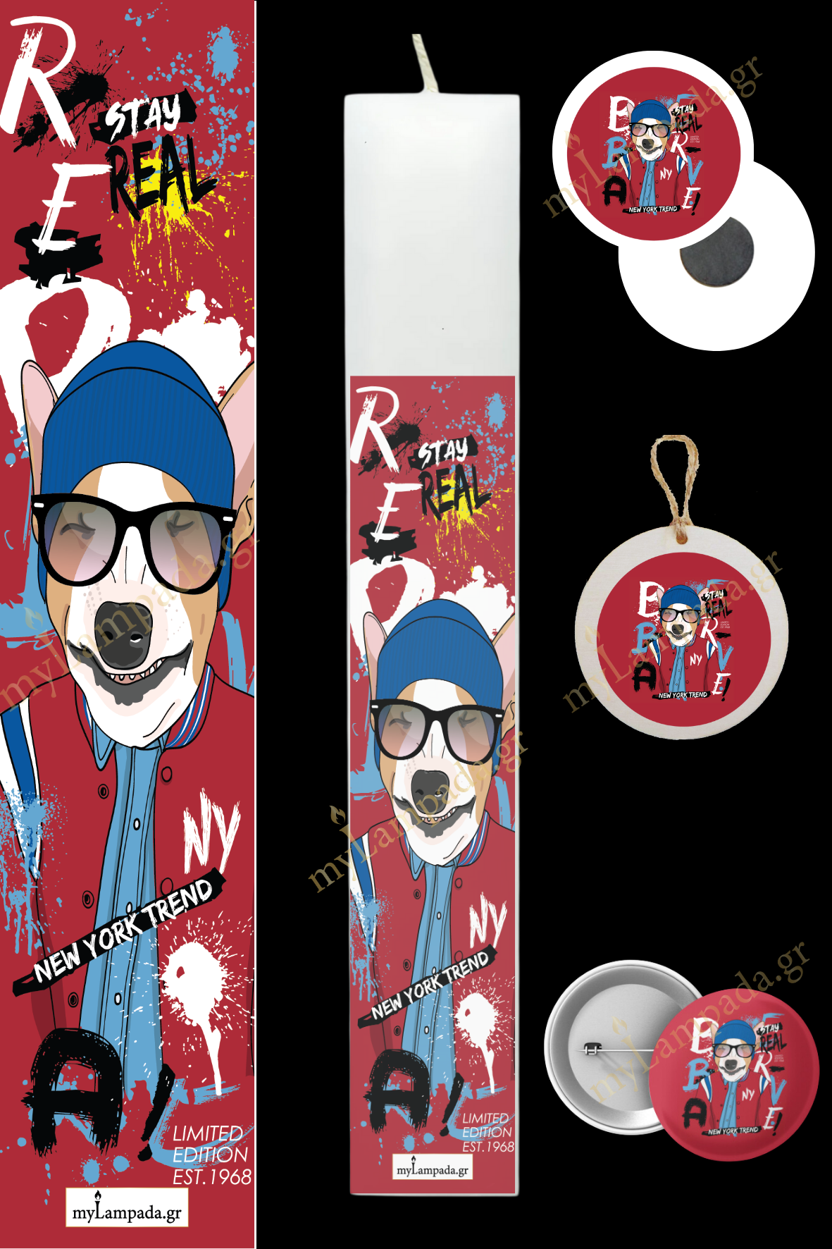 Λαμπάδα Wild Boy (24346)