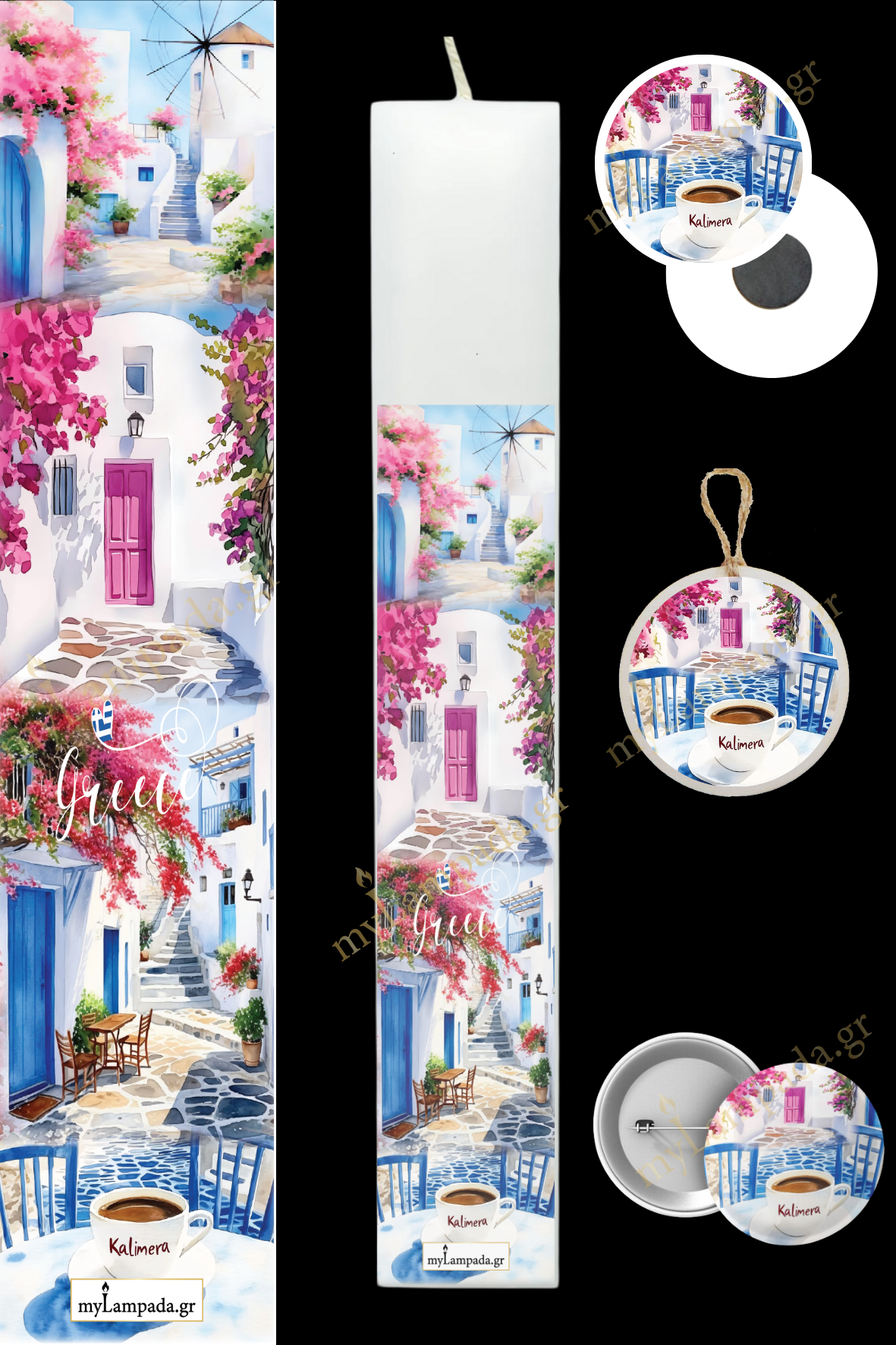 Λαμπάδα Greek Landmarks (24387)