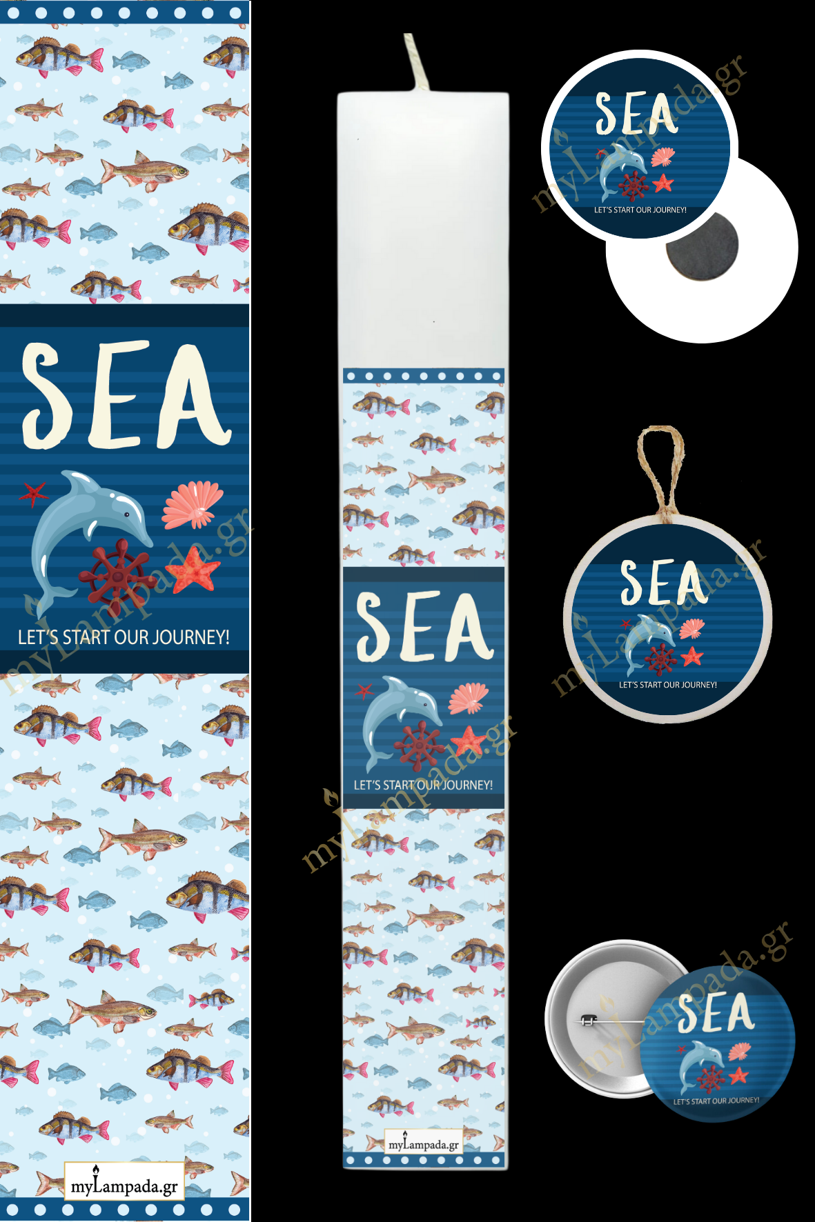 Λαμπάδα Nautical (24420)