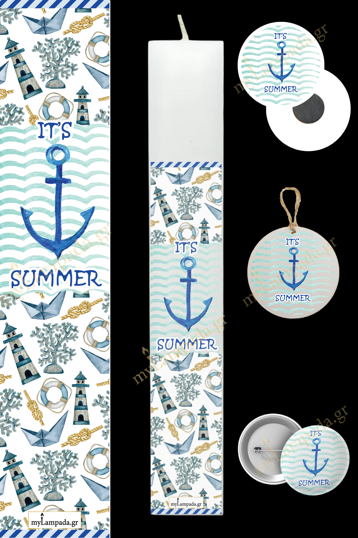 Λαμπάδα Nautical (24429)