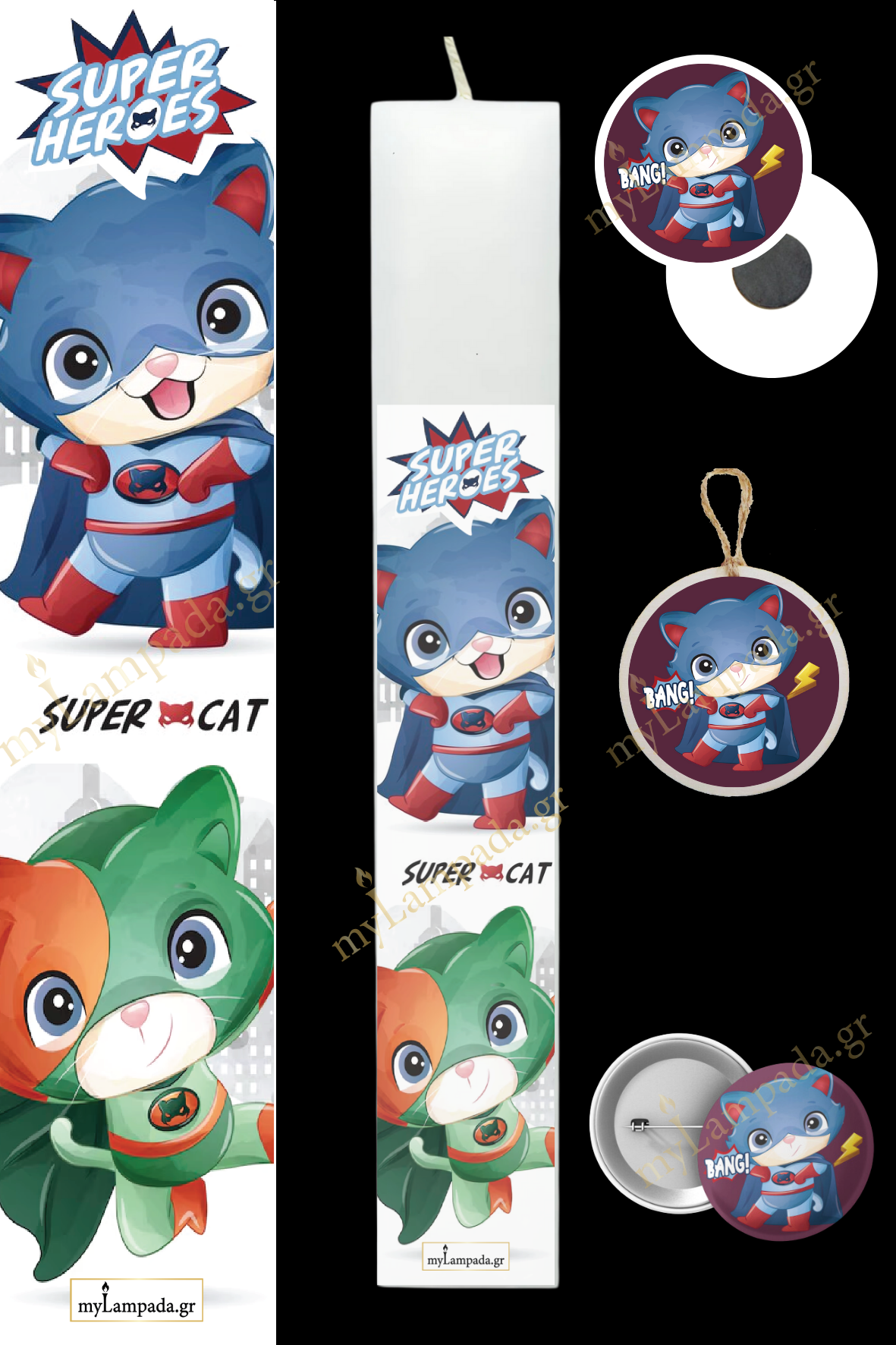 Λαμπάδα Baby Heroes (24437)