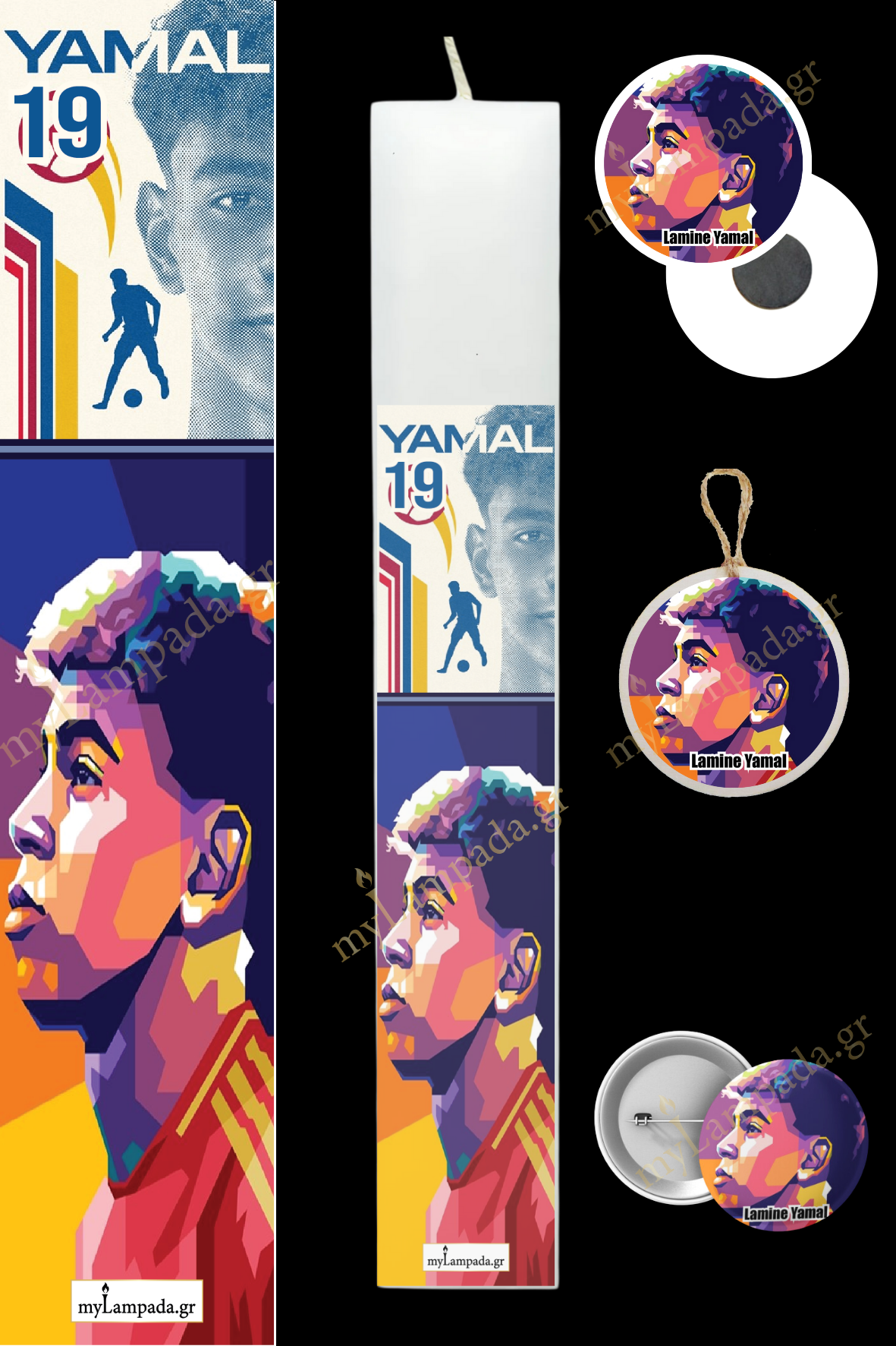 Λαμπάδα Football Players (24453)