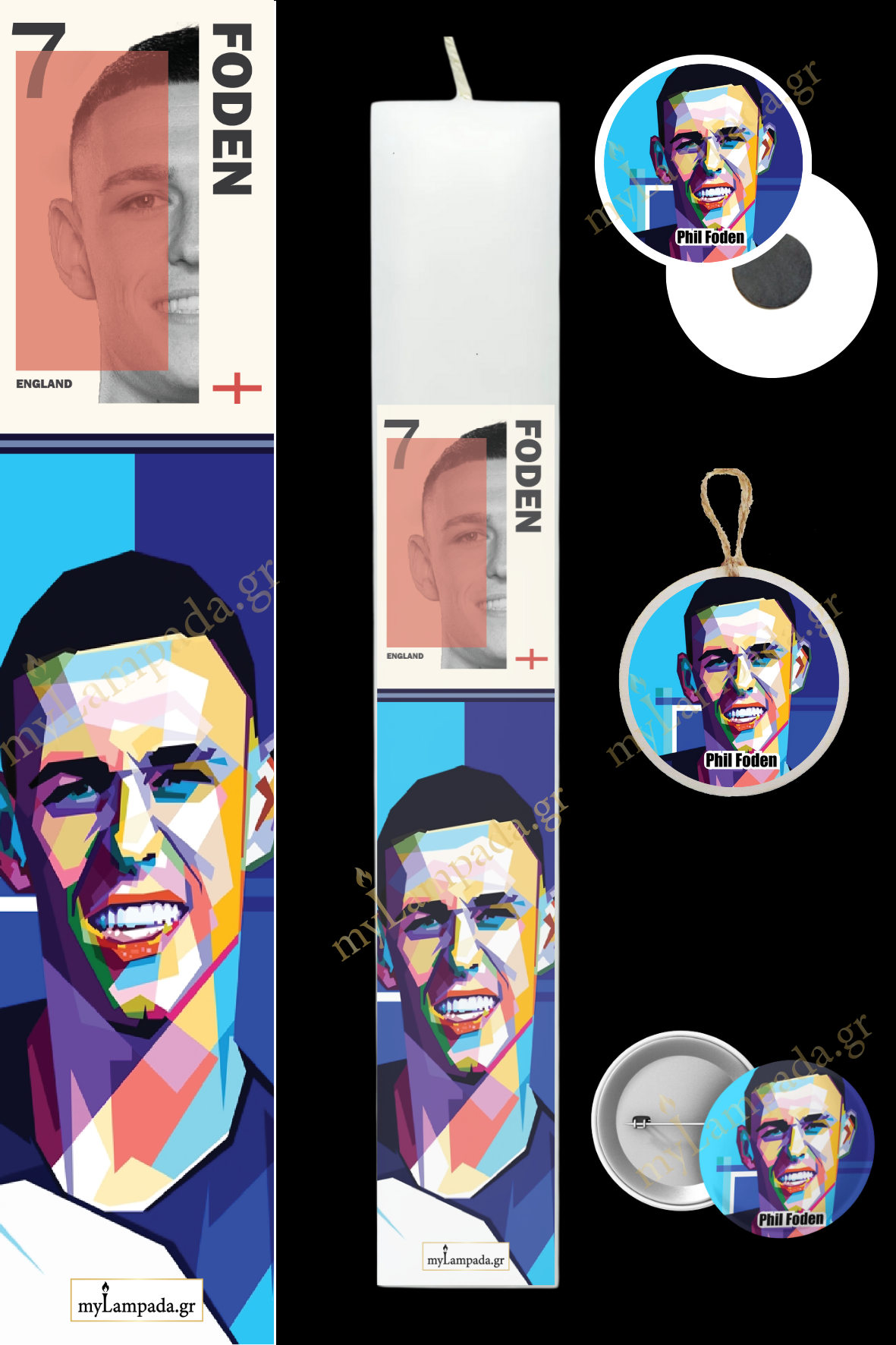 Λαμπάδα Football Players (24455)