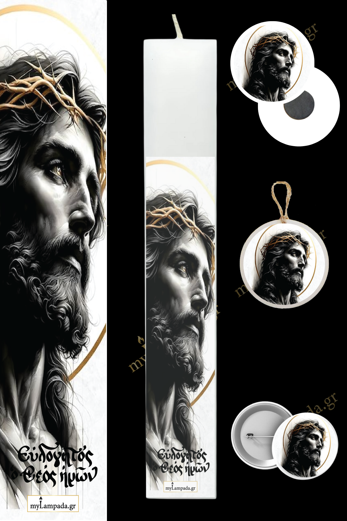 Λαμπάδα Religious (24487)