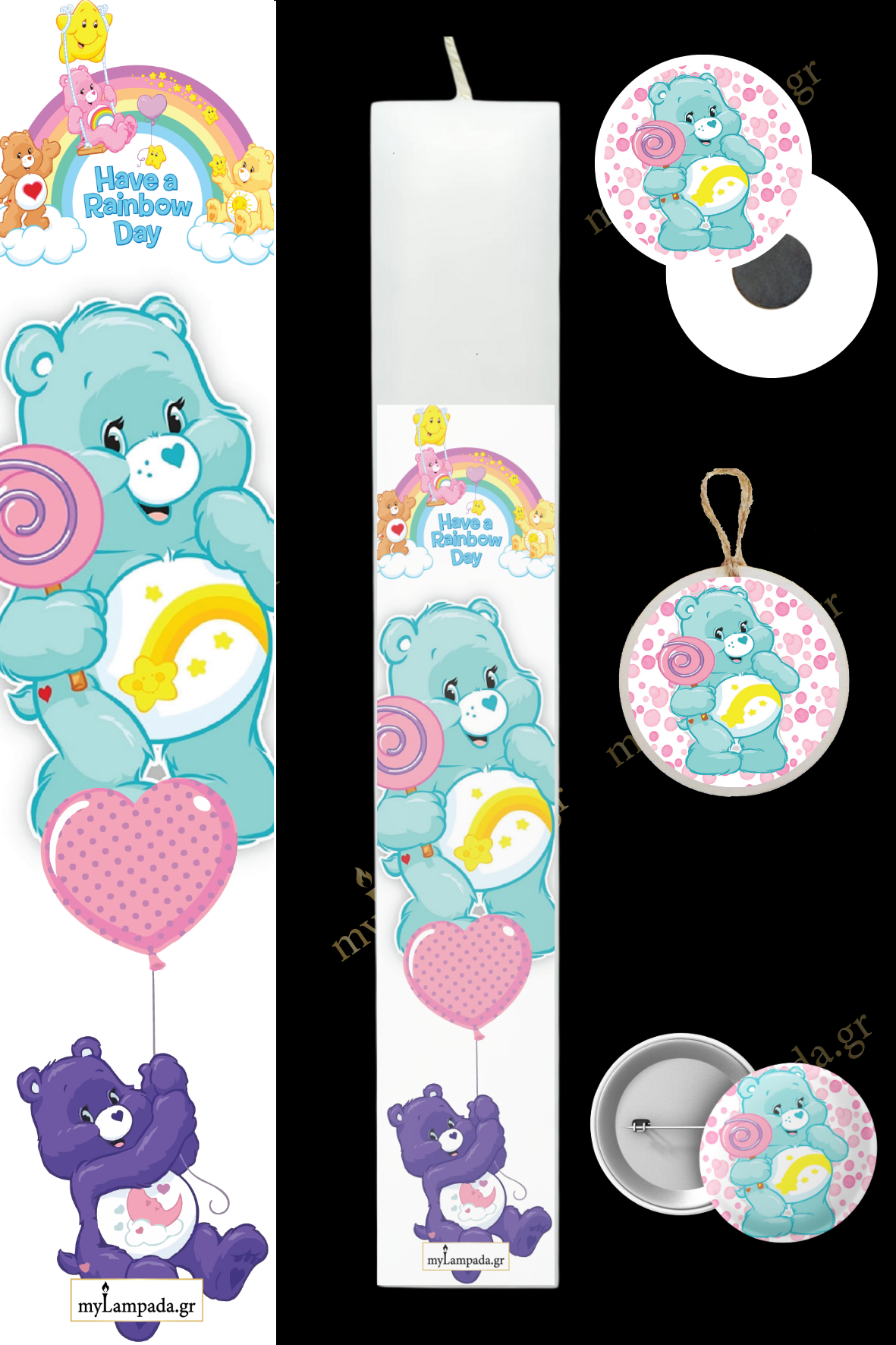 Λαμπάδα Retro Girls (24502)