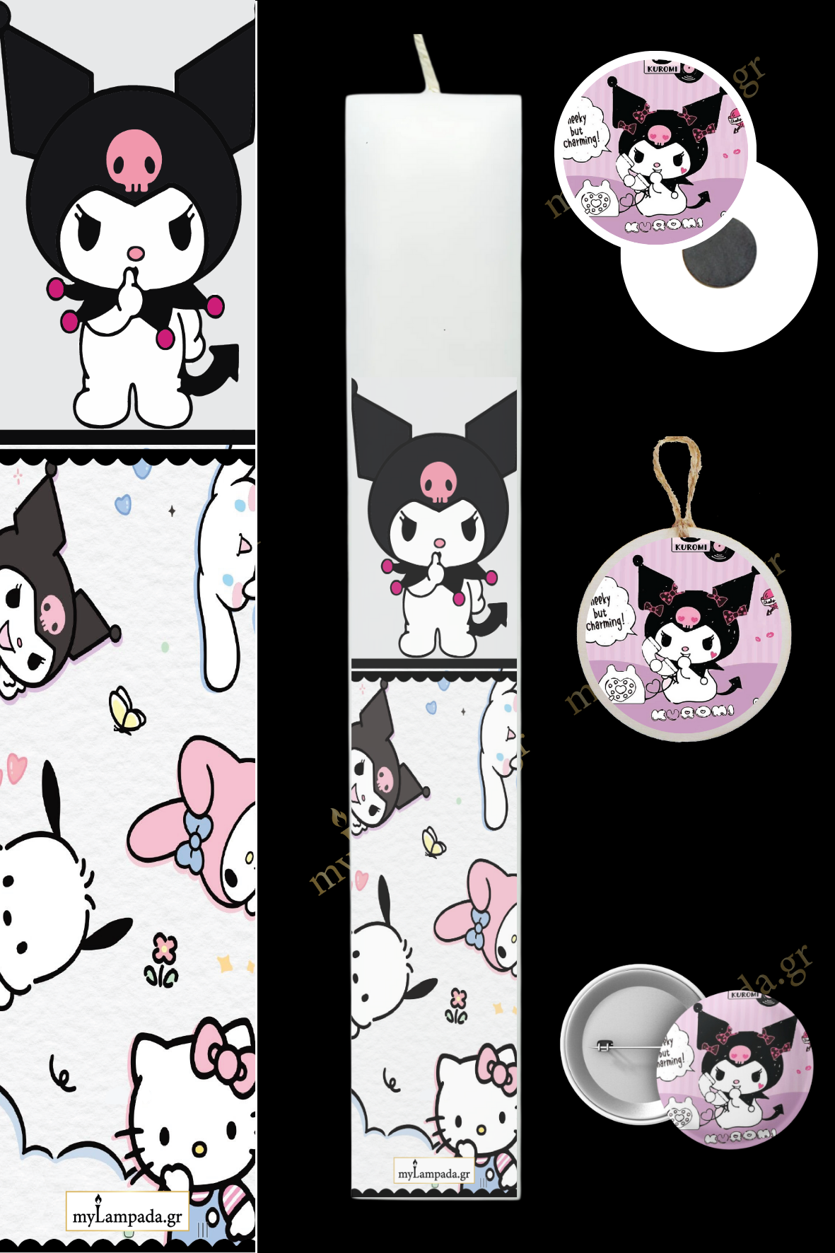 Λαμπάδα Retro Girls (24509)