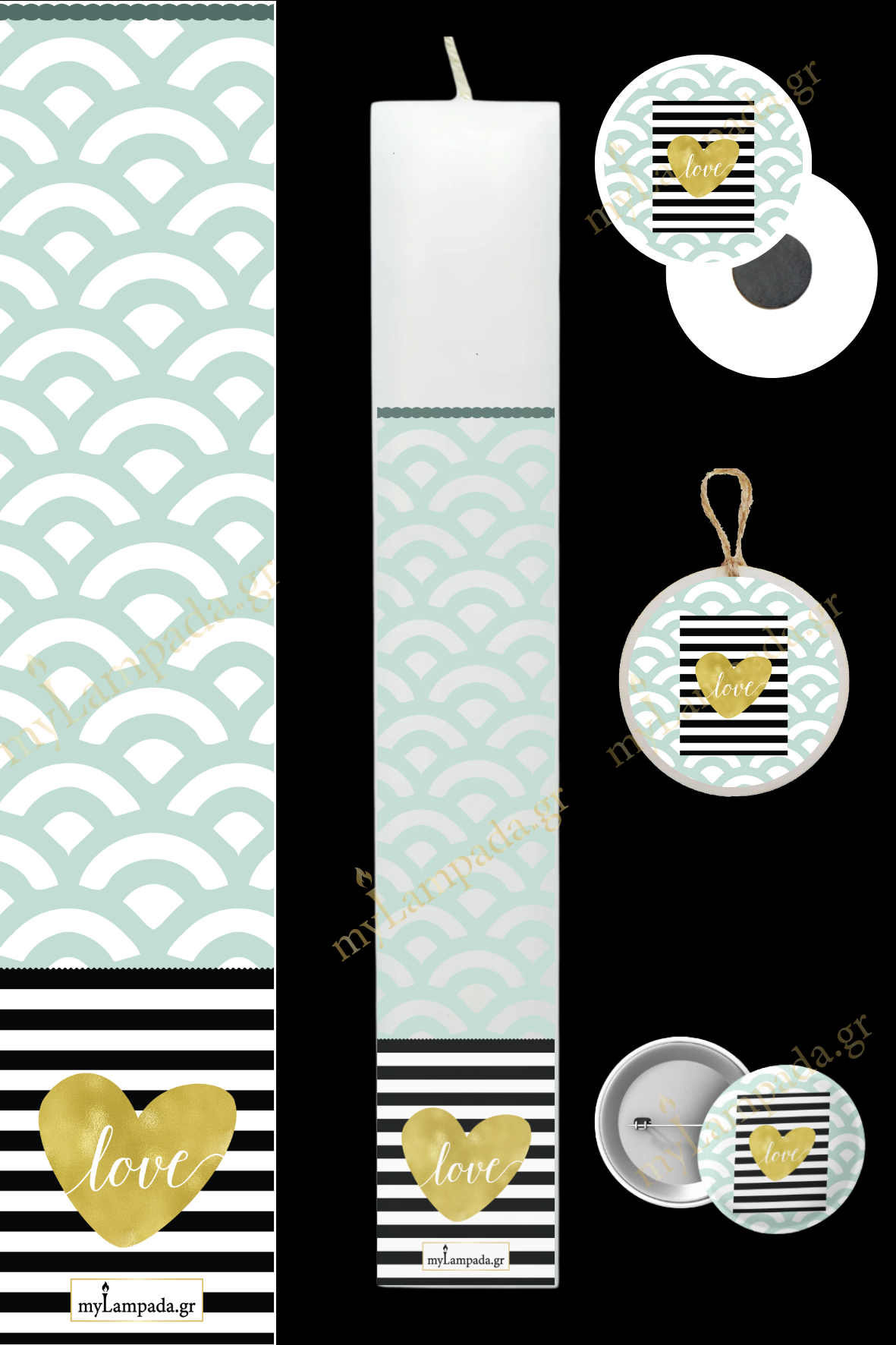 Λαμπάδα Abstract Animal (24565)