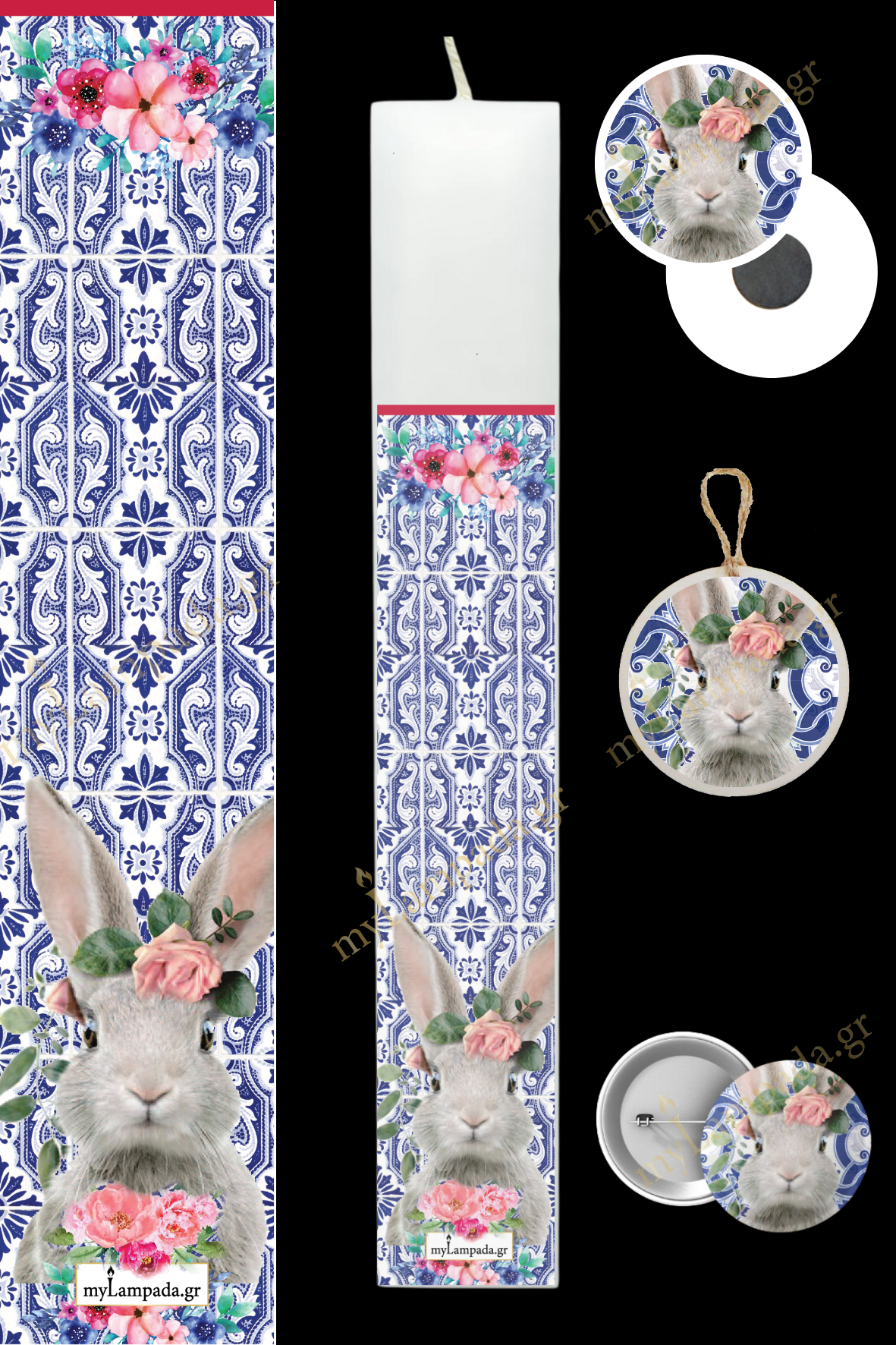 Λαμπάδα Woodland Animals (24572)