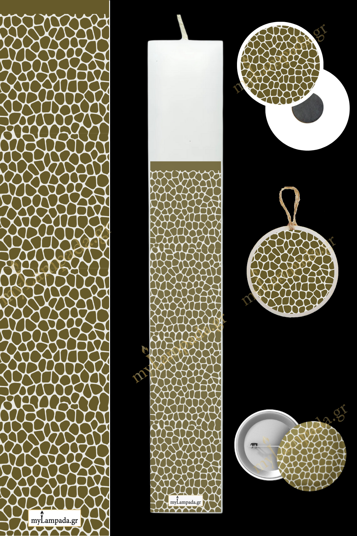 Λαμπάδα Animal Print (24606)