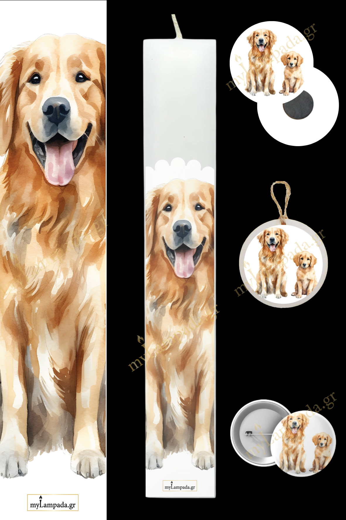 Λαμπάδα Puppy Dogs- Κουτάβια (24697)