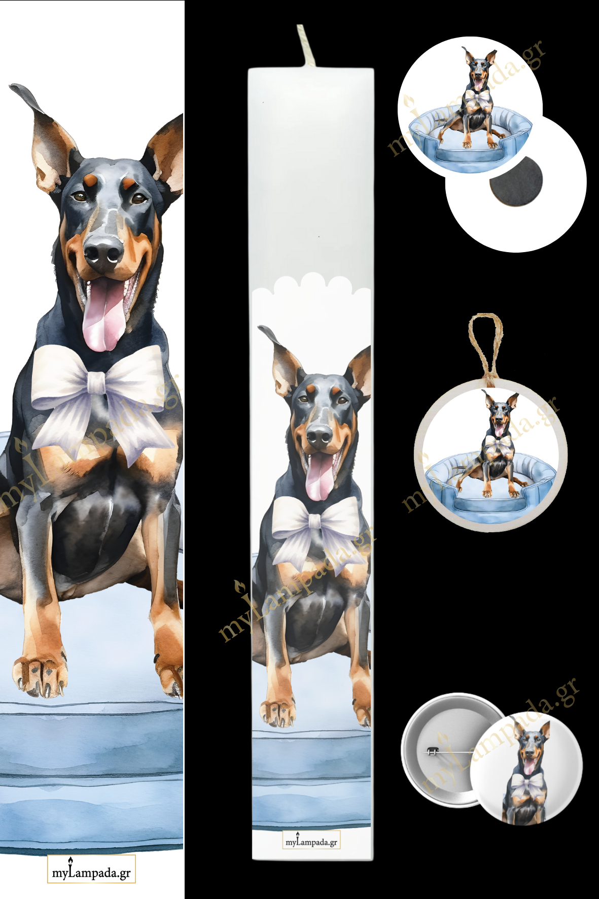 Λαμπάδα Puppy Dogs- Κουτάβια (24698)