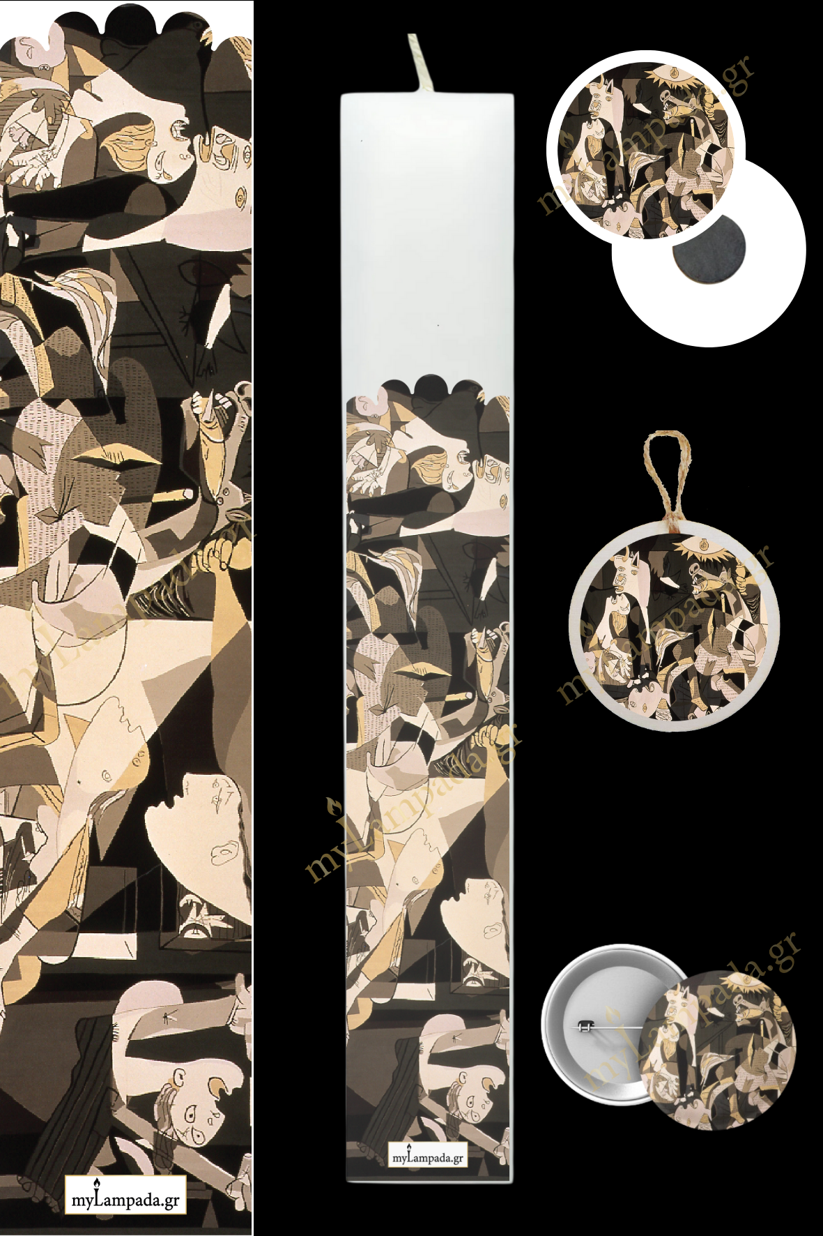 Λαμπάδα Famous Art (24701)