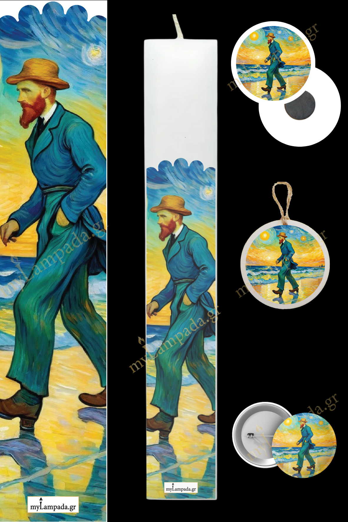 Λαμπάδα Famous Art (24702)