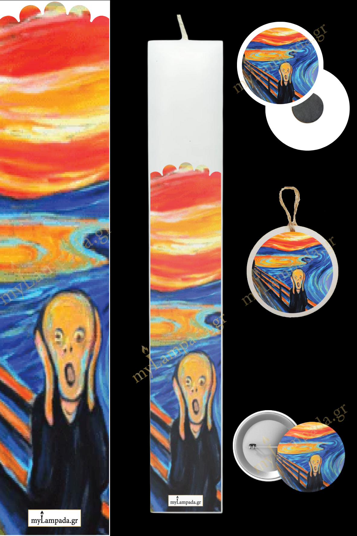 Λαμπάδα Famous Art (24704)