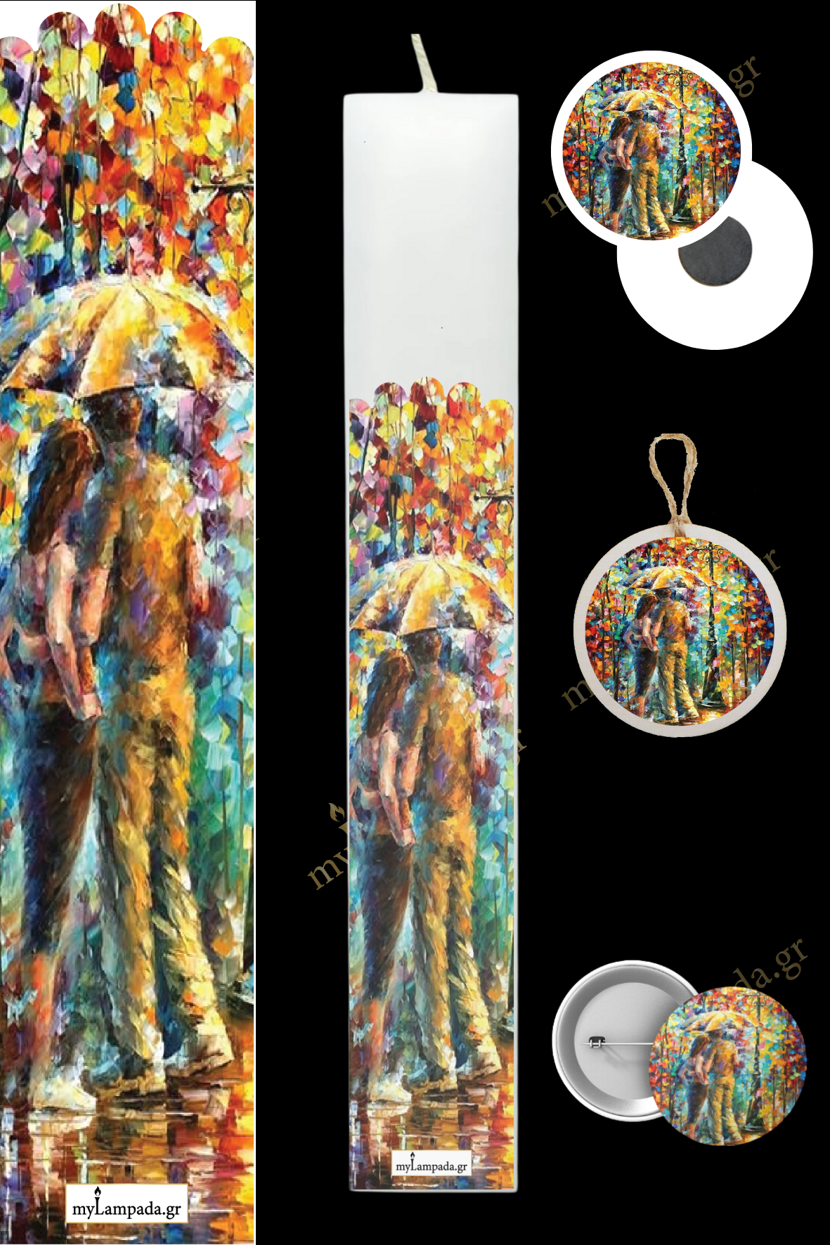 Λαμπάδα Famous Art (24707)