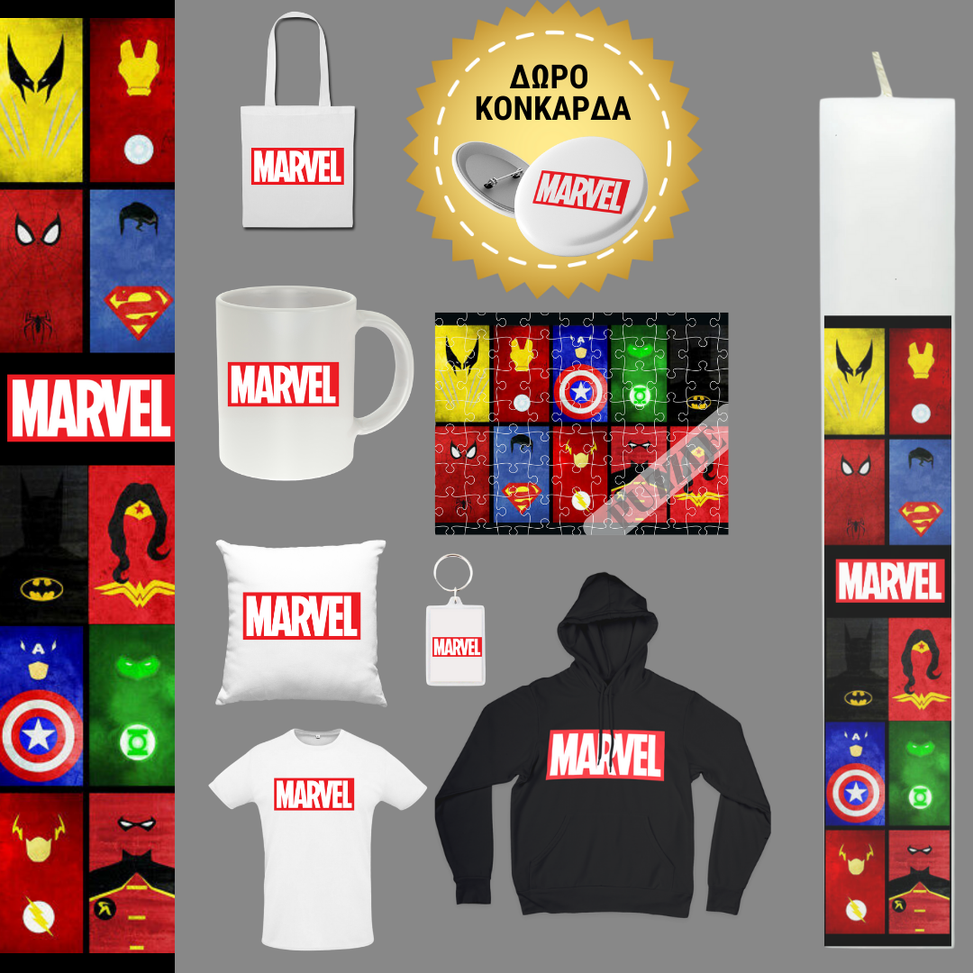 Λαμπάδα Marvel&Heroes