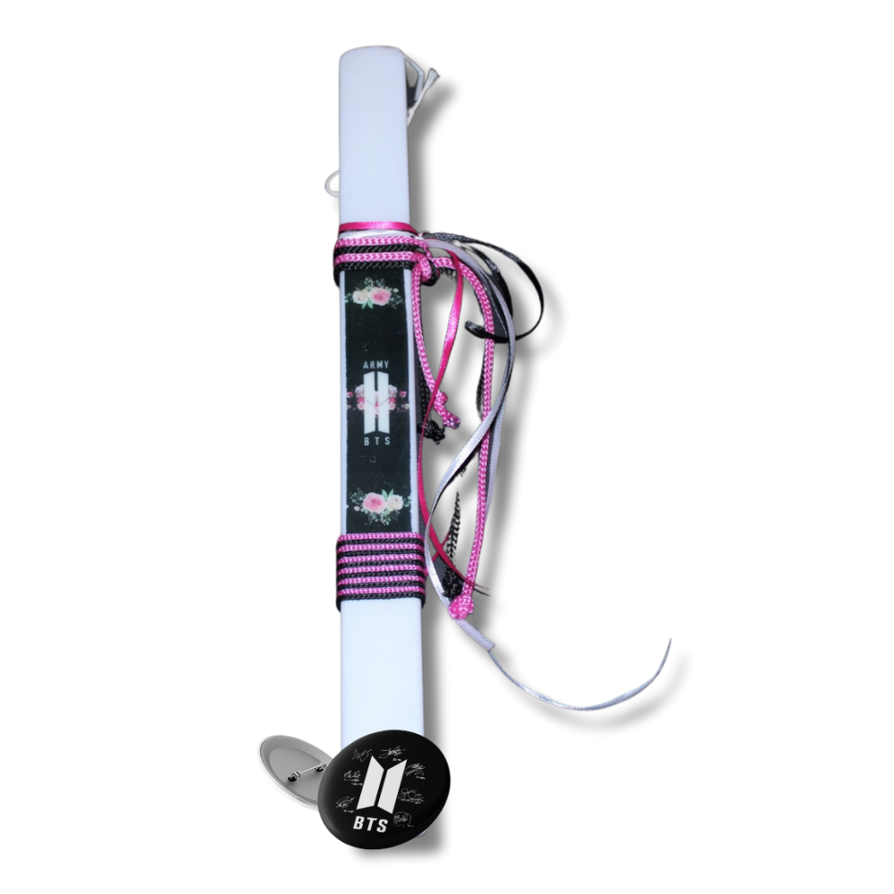 Λαμπάδα BTS Army Black