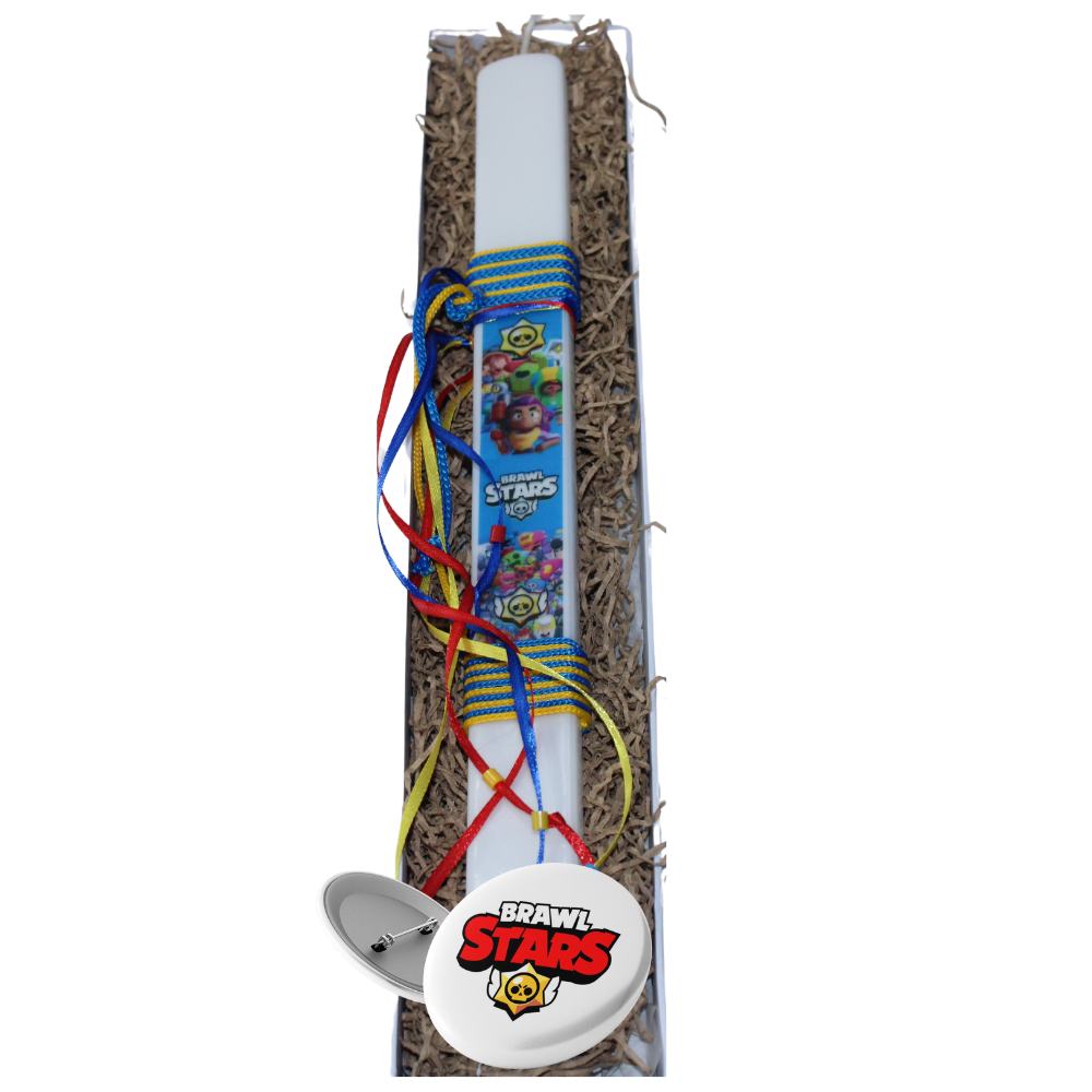 Λαμπάδα Brawl Stars Μπλε