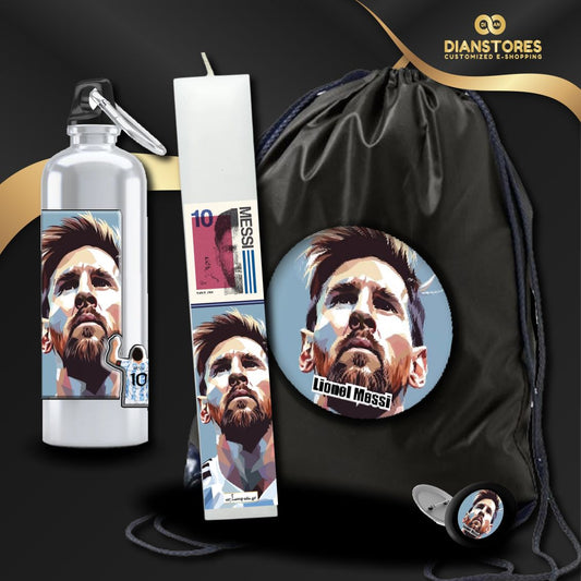 Σετ Δώρου με Λαμπάδα Messi