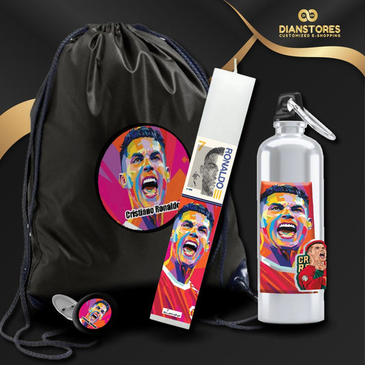 Σετ Δώρου με Λαμπάδα Ronaldo