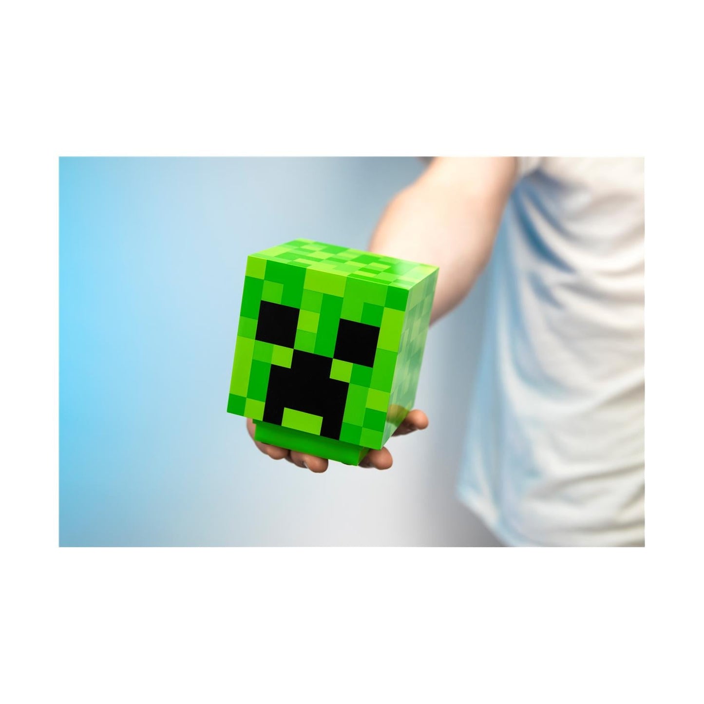 Σετ Λαμπάδα & Φωτιστικό Minecraft Creeper