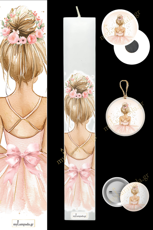 Λαμπάδα Little Ballerinas (24250)