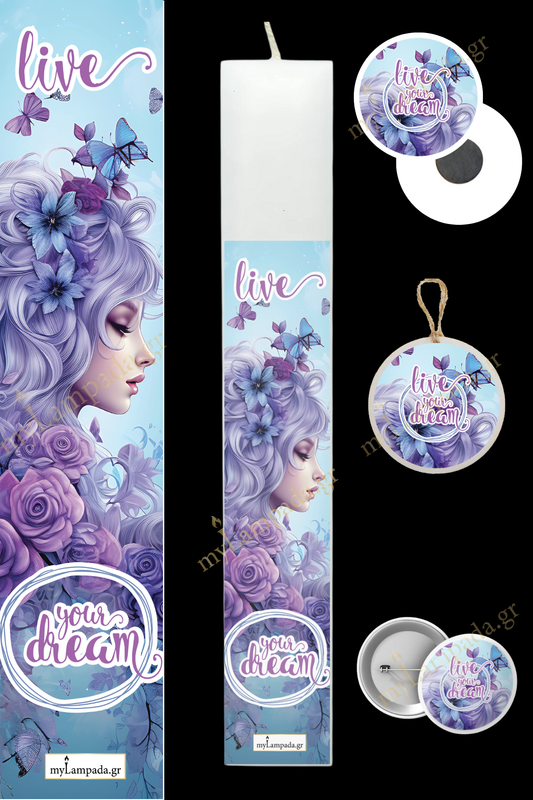 Λαμπάδα Fantasy  (24273)
