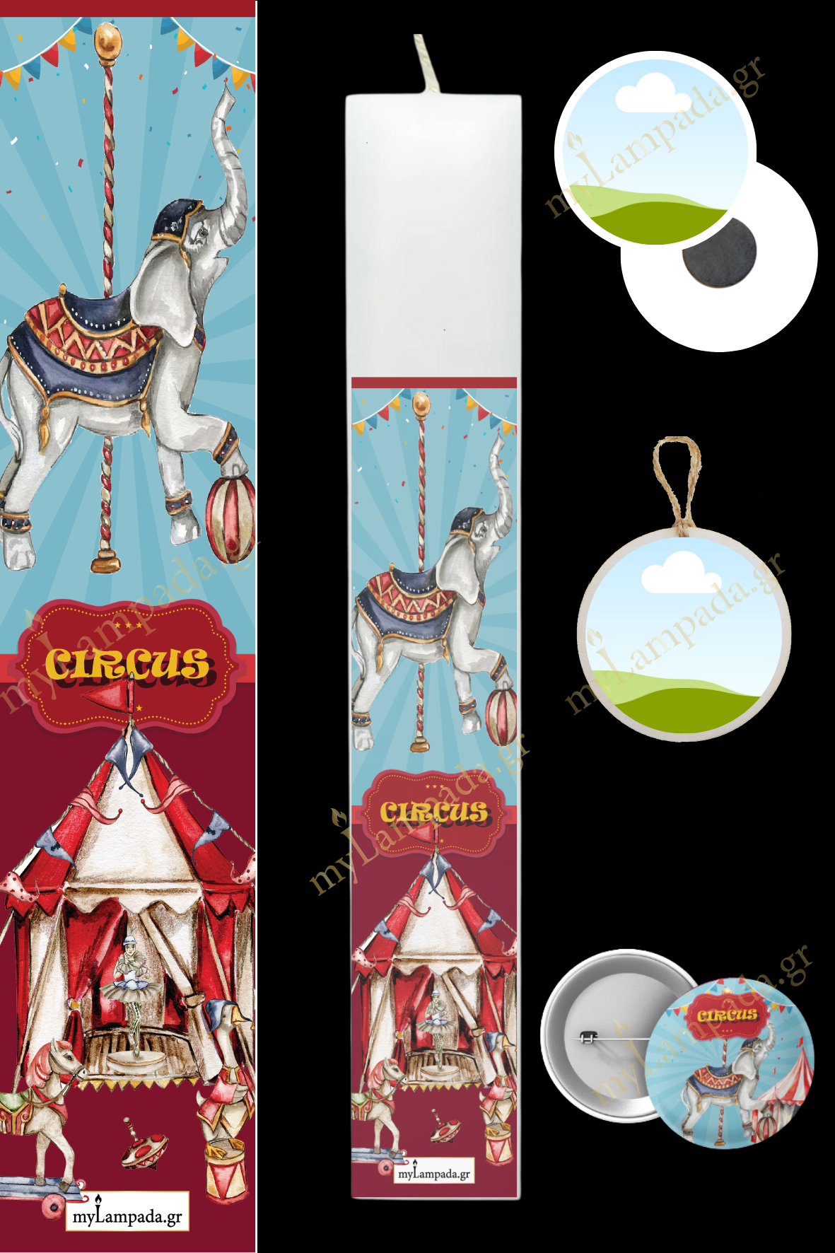 Λαμπάδα Circus - Τσίρκο (24310)