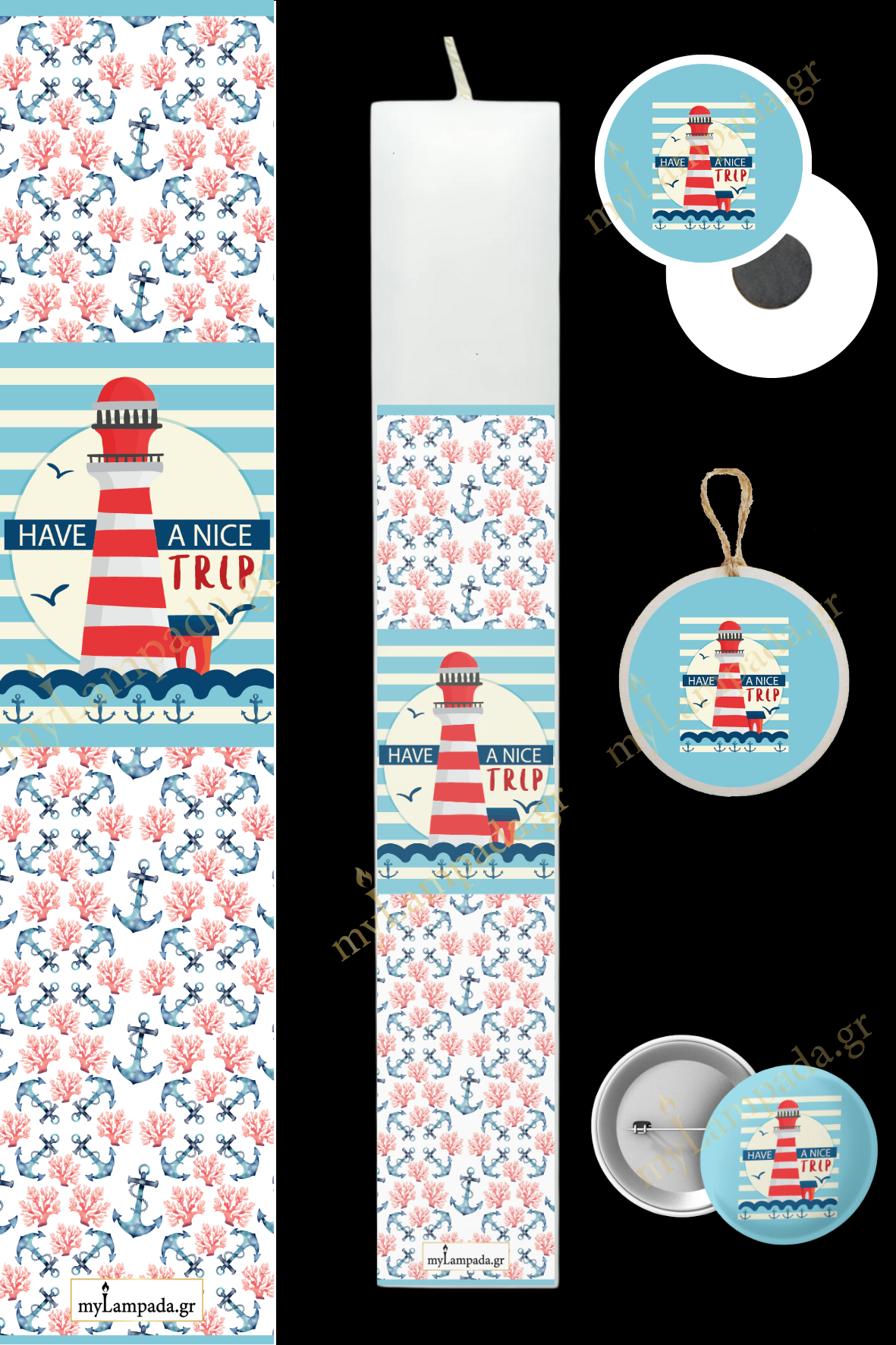 Λαμπάδα Nautical (24422)
