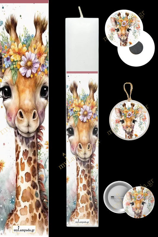 Λαμπάδα Woodland Animals (24576)