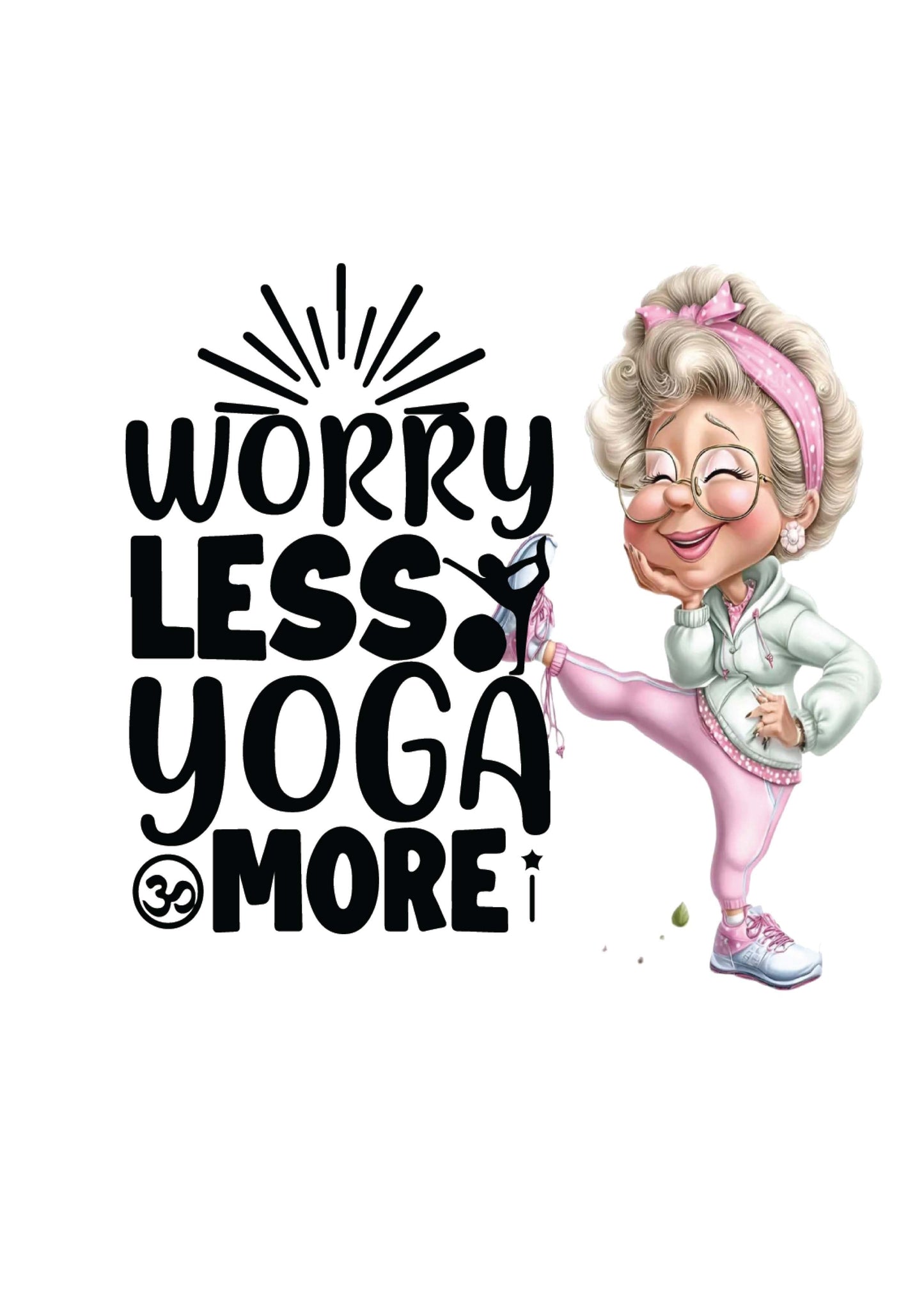Λαμπάδα Yoga Αστεία (26114)
