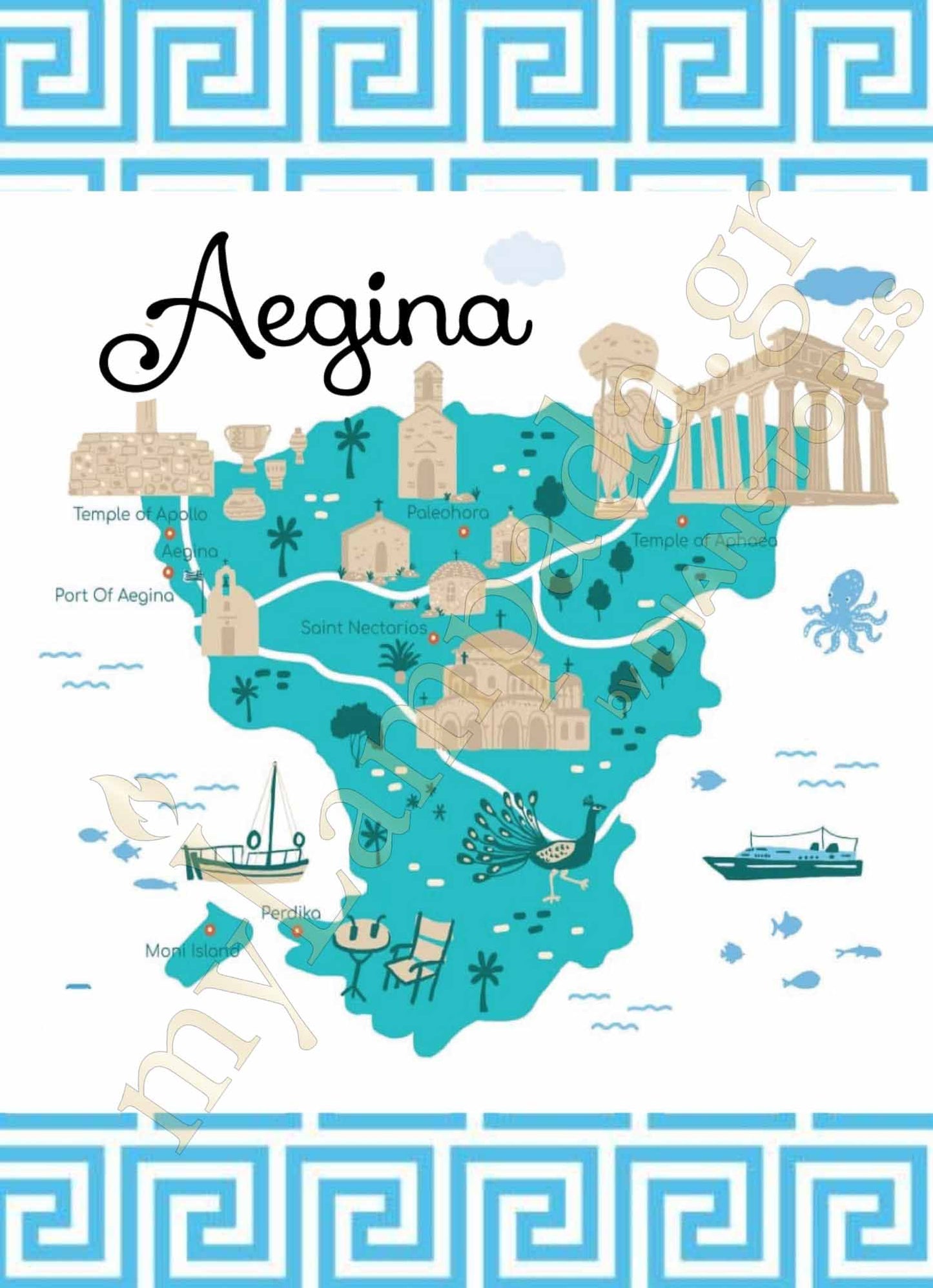 Λαμπάδα Ελληνικοί Χάρτες (26405)