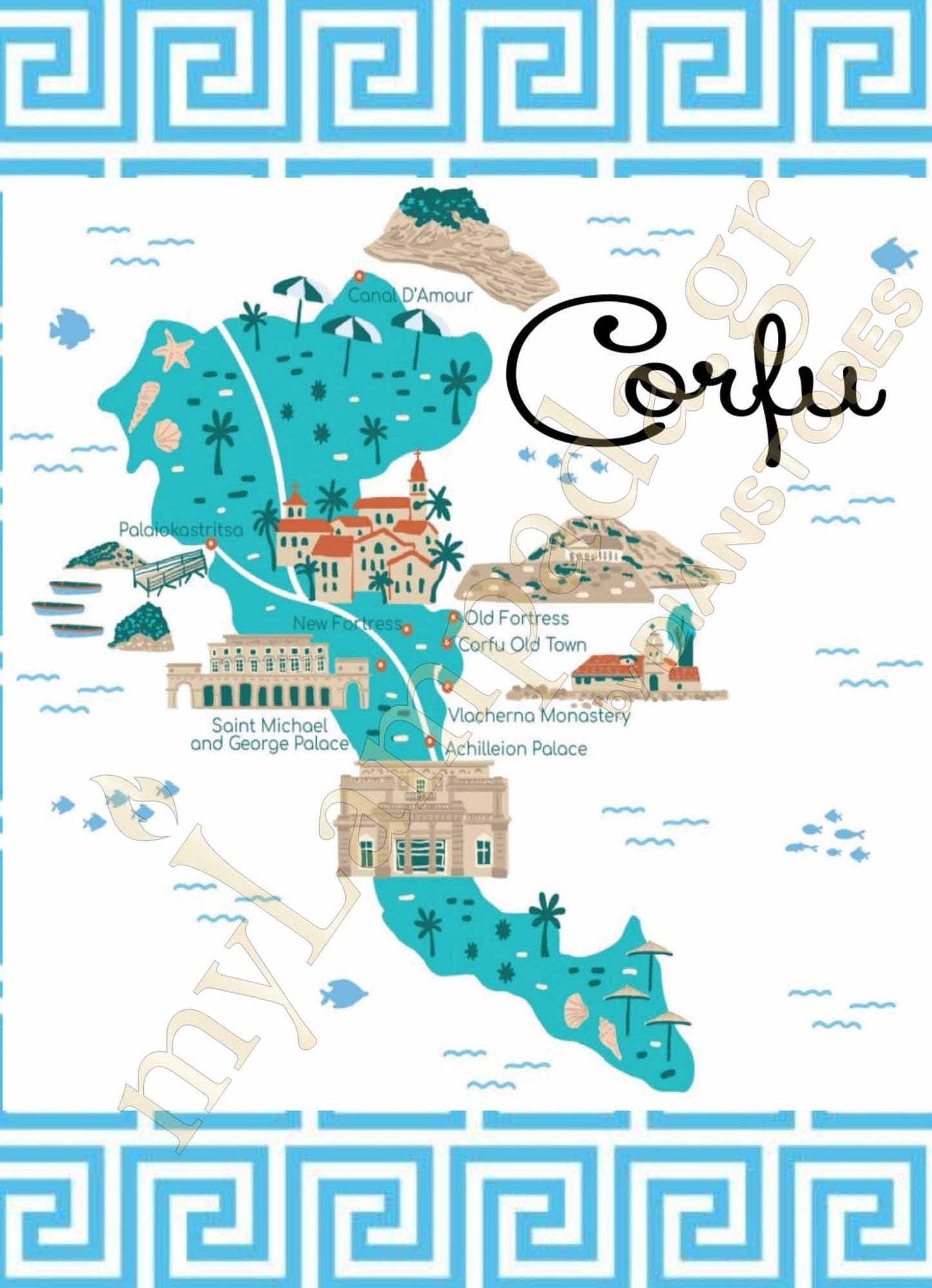 Λαμπάδα Ελληνικοί Χάρτες (26407)